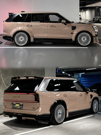 Vinyl Wrap Brand Cost in Florida Honey Brown for Zeekr 9X