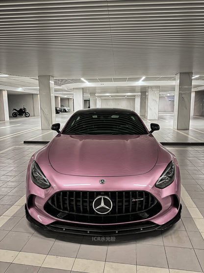 Full Roll Vinyl Wrap Water Pink for Mercedes Benz AMG