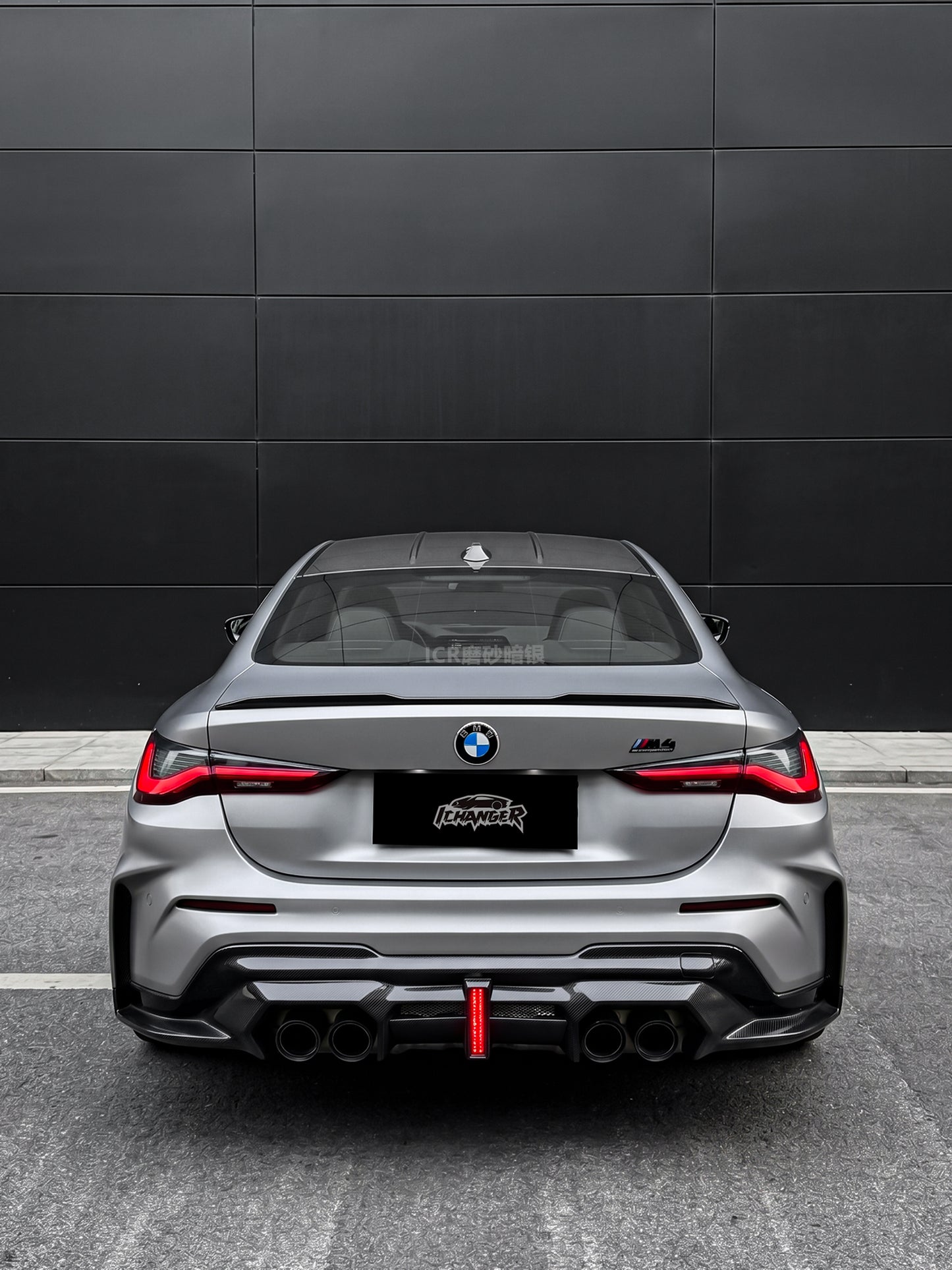 Where to Wrap Ichanger Vinyl Film in Canada Frosted Silver for BMW M4