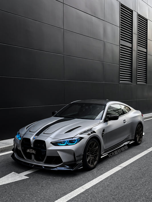 Where to Wrap Ichanger Vinyl Film in Canada Frosted Silver for BMW M4