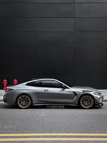 Where to Wrap Ichanger Vinyl Film in Canada Frosted Silver for BMW M4