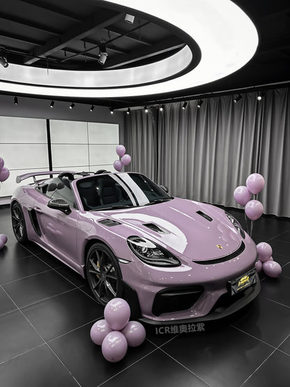 Where Can Wrap Ichanger Premium Vinyl Film in Illinois Vola Purple for Porsche 911