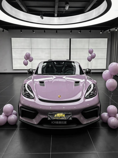 Where Can Wrap Ichanger Premium Vinyl Film in Illinois Vola Purple for Porsche 911
