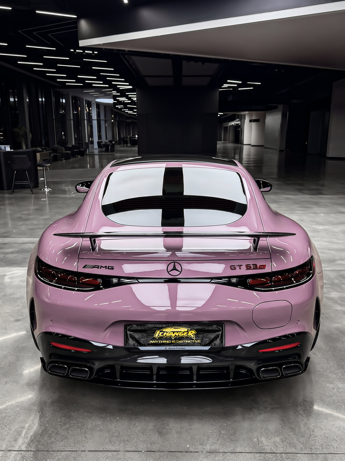 How Much Full Car Wrapping PPF Milk Pink for Mercedes Benz