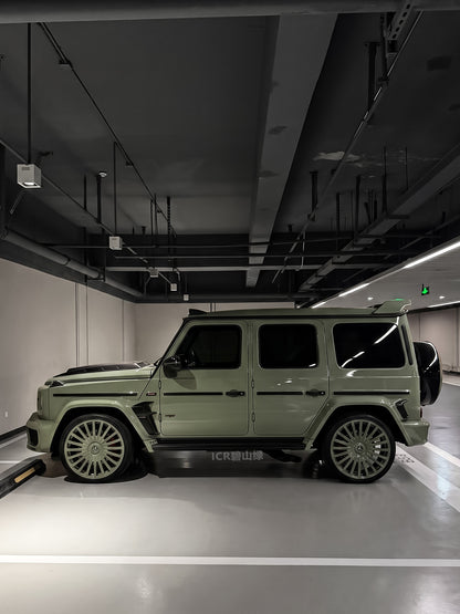 Do You Want to Wrap your Own Car PPF Matter Mountain Green for Mercedes Benz G63