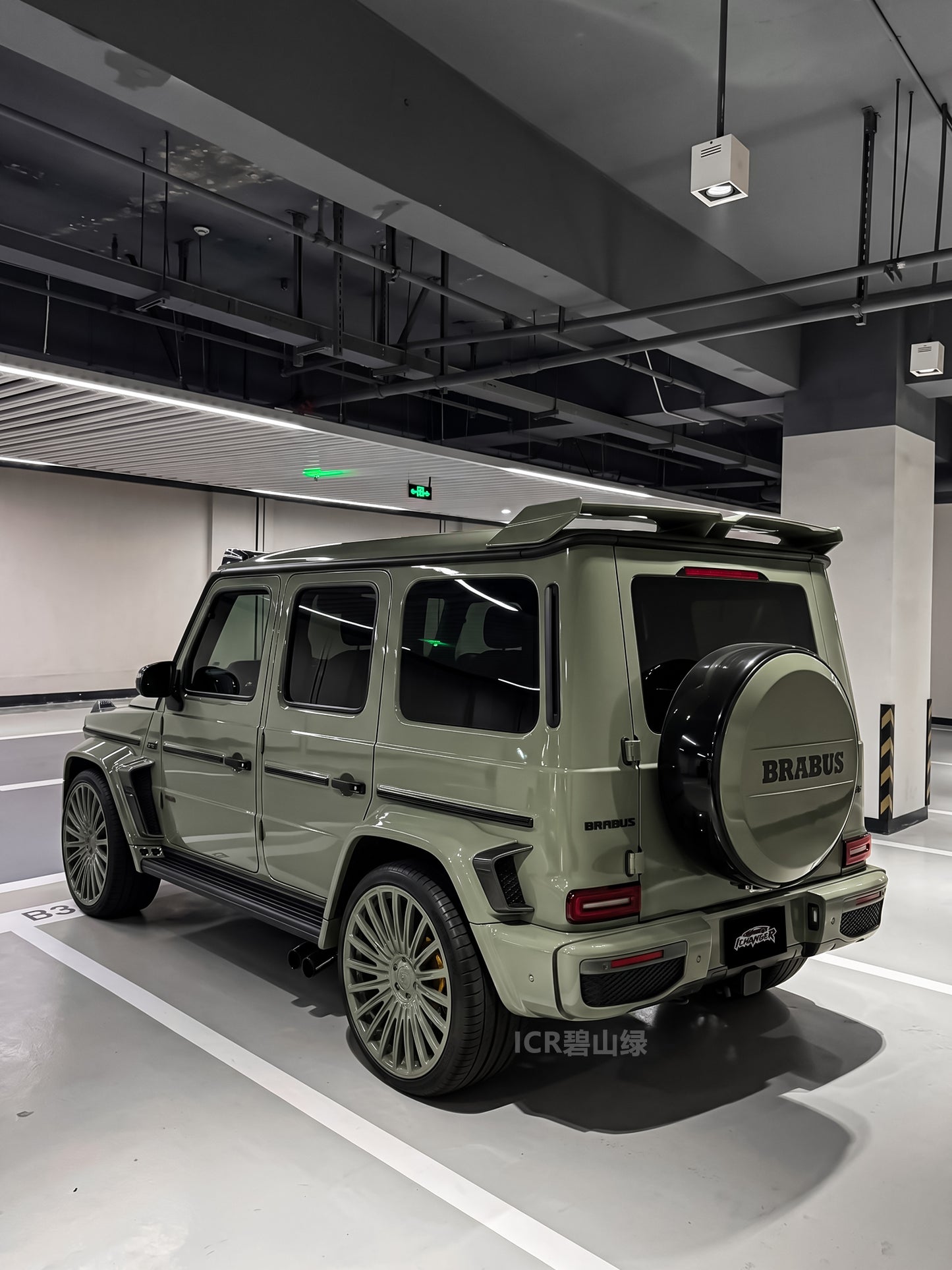 Do You Want to Wrap your Own Car PPF Matter Mountain Green for Mercedes Benz G63
