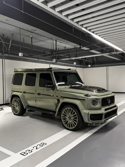Do You Want to Wrap your Own Car PPF Matter Mountain Green for Mercedes Benz G63