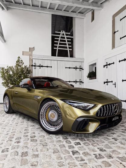 Where is the Wrap Shop in Los Angeles Golden Copper for Mercedes Benz AMG