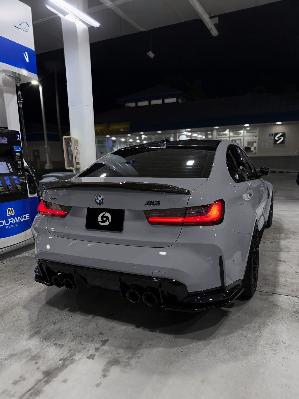Wrapping Car Near Me in Los Angeles PPF Mountain Grey for BWM