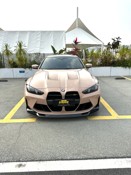 Ichanger Unique Color Wrap Film Honey Brown for BMW M4 G82