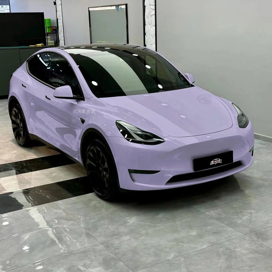 Car Wrap Vinyl Decal Victoria's Secret Purple Wrapping Film
