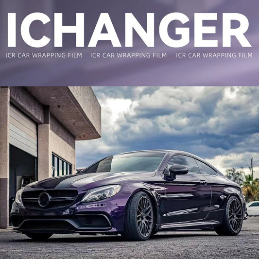 Wrapping Vehicle Film Super Paint Midnight Purple