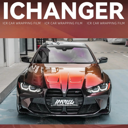 Vinyl Wrap Ambiglow Black to Red