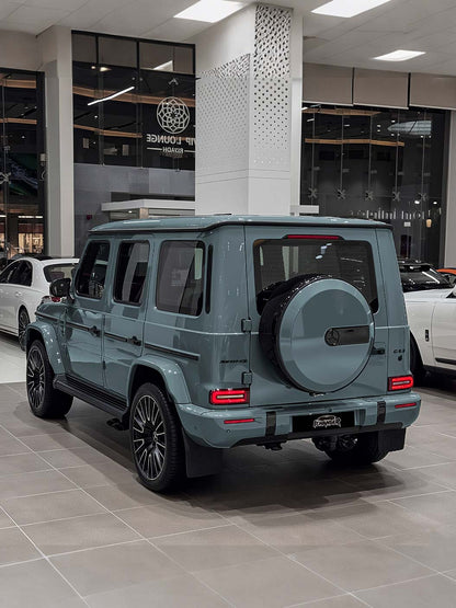 What is the Warranty Car Wrapping PPF Salix Green for Mercedes Benz G63