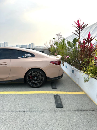 Ichanger Unique Color Wrap Film Honey Brown for BMW M4 G82