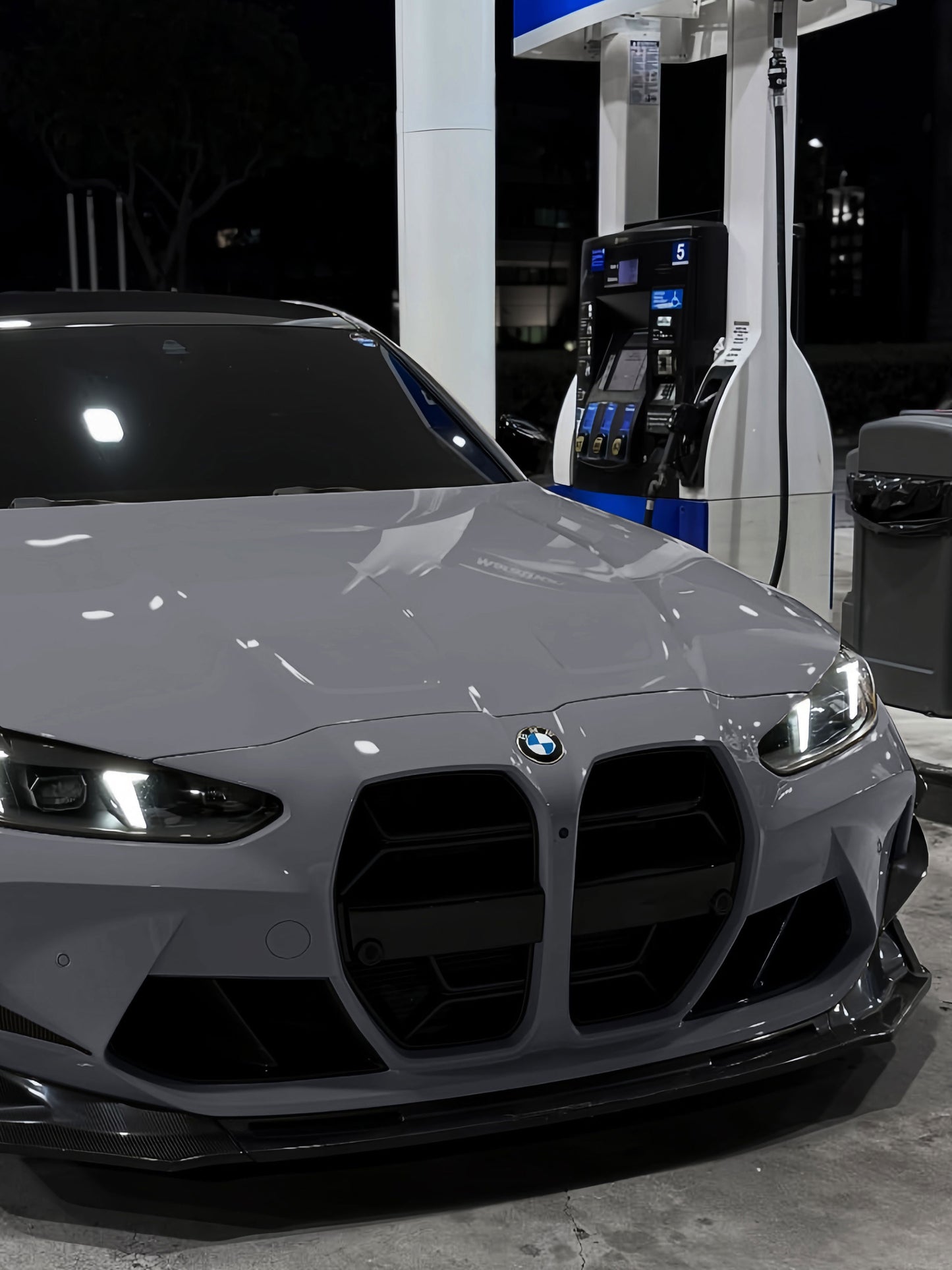 Wrapping Car Near Me in Los Angeles PPF Mountain Grey for BWM