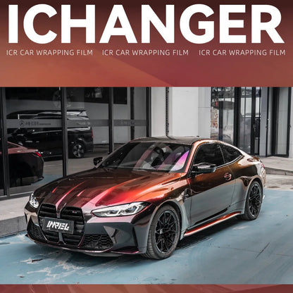 Vinyl Wrap Ambiglow Black to Red