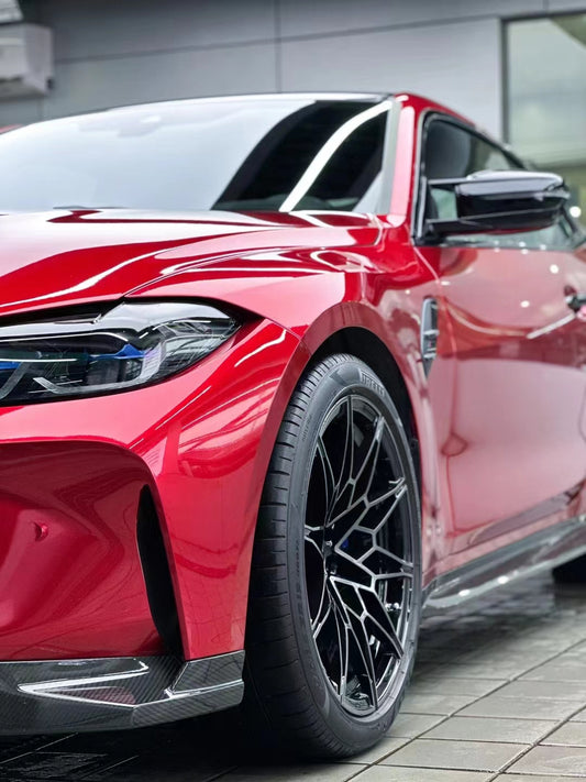 Vinyl Wrap Liquid Metal Store Red