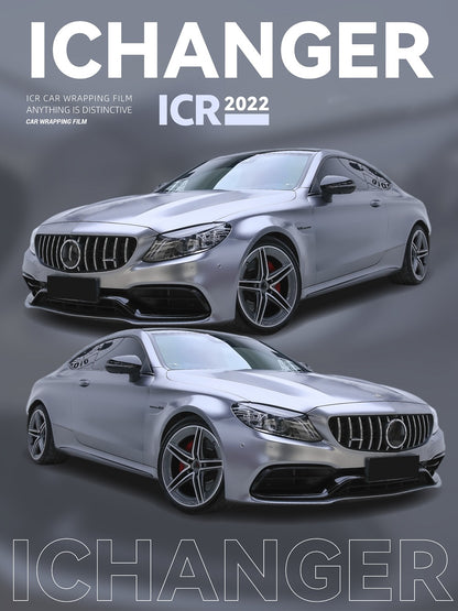 Vinyl Wrapping Satin Metallic Titanium Grey