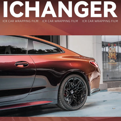 Vinyl Wrap Ambiglow Black to Red