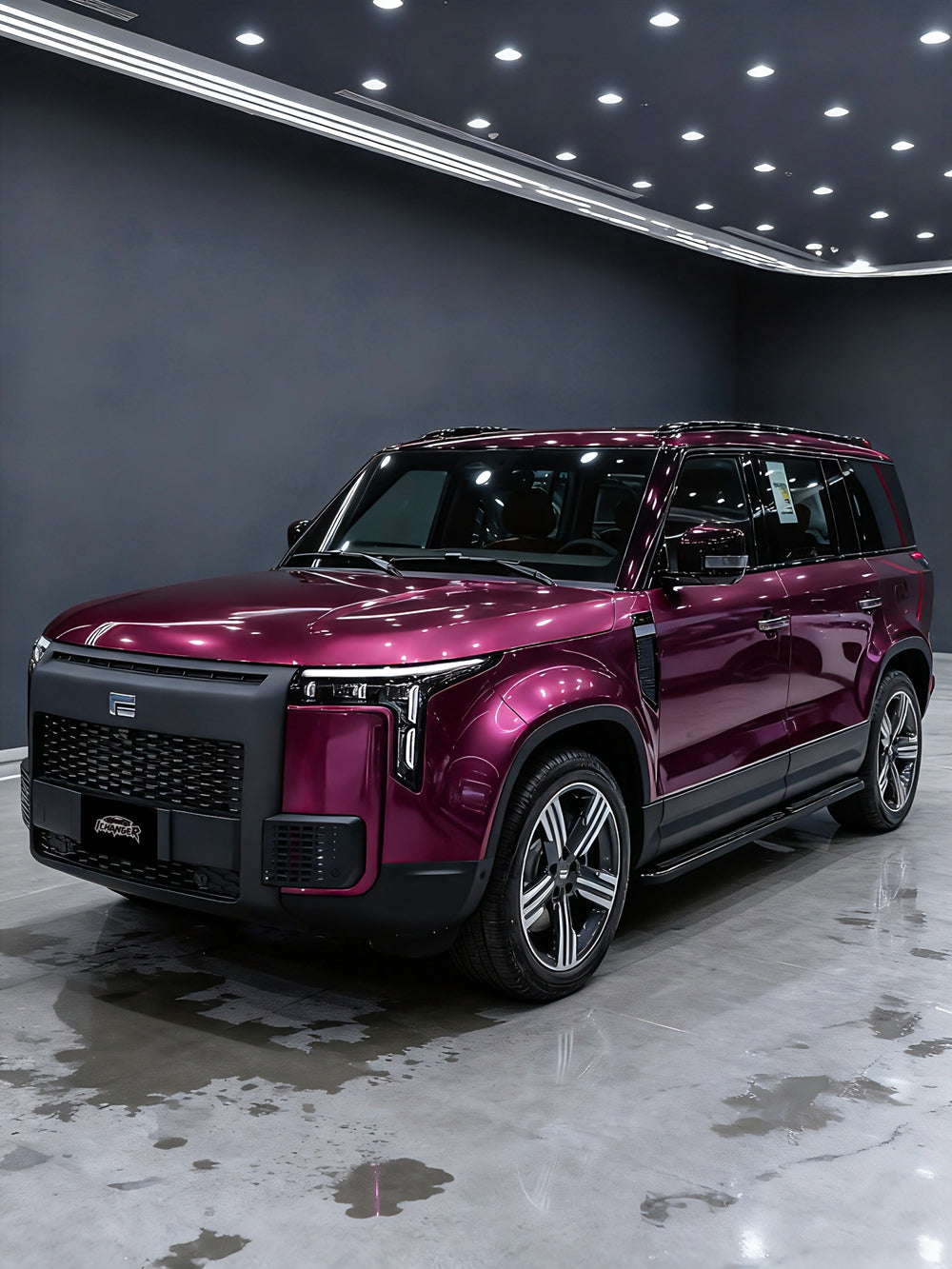 Vinyl Wrap Siberia Purple For ROX
