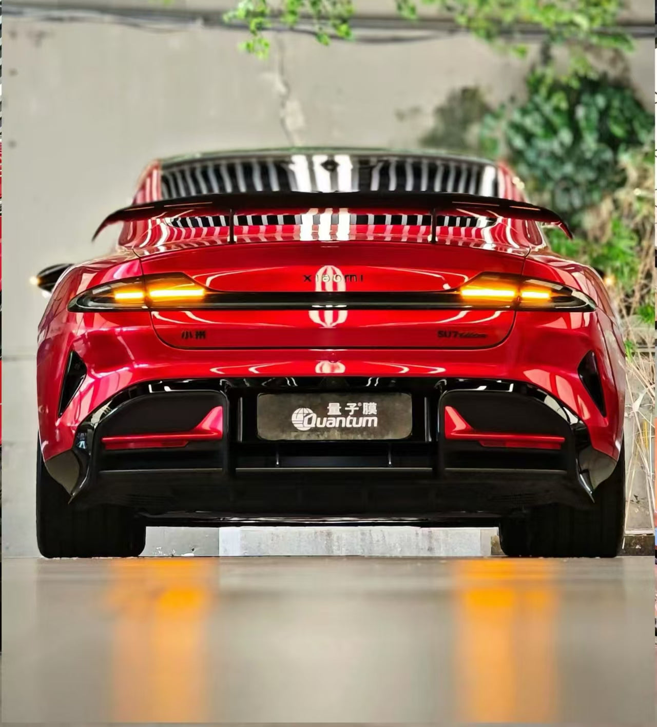 How Long Warranty Full Car Wrapping PPF Liquid Julietta Red for Xiaomi