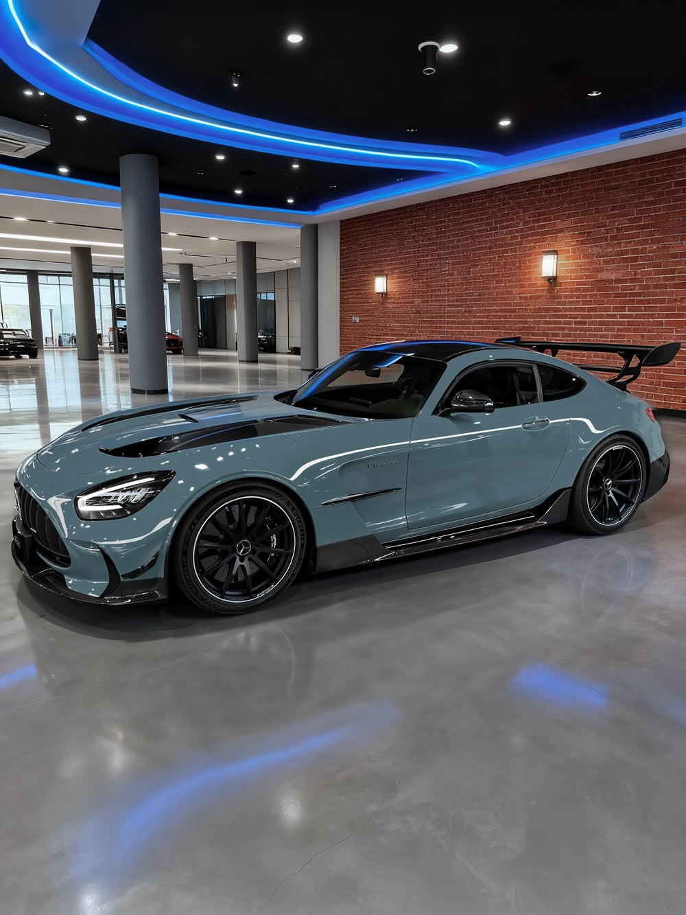 5 Year Warranty Car Wrapping PPF Salix Green for Mercedes Benz