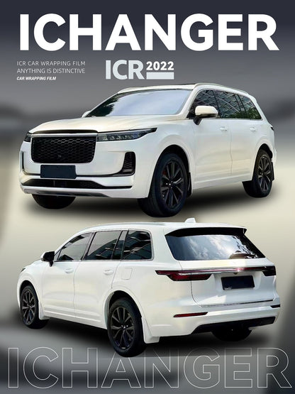 Vinyl Wrap Satin White to Gold