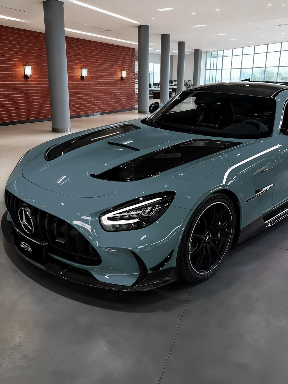 5 Year Warranty Car Wrapping PPF Salix Green for Mercedes Benz