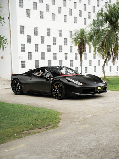 Vinyl Wrap Batman Black for Ferrari