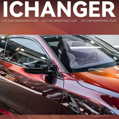 Vinyl Wrap Ambiglow Black to Red