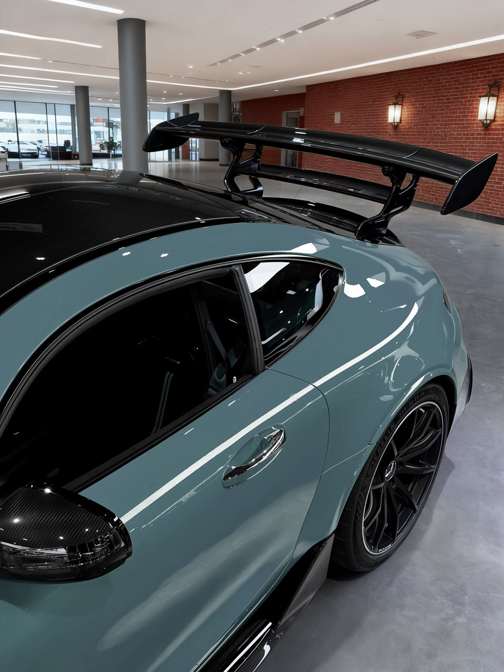 5 Year Warranty Car Wrapping PPF Salix Green for Mercedes Benz