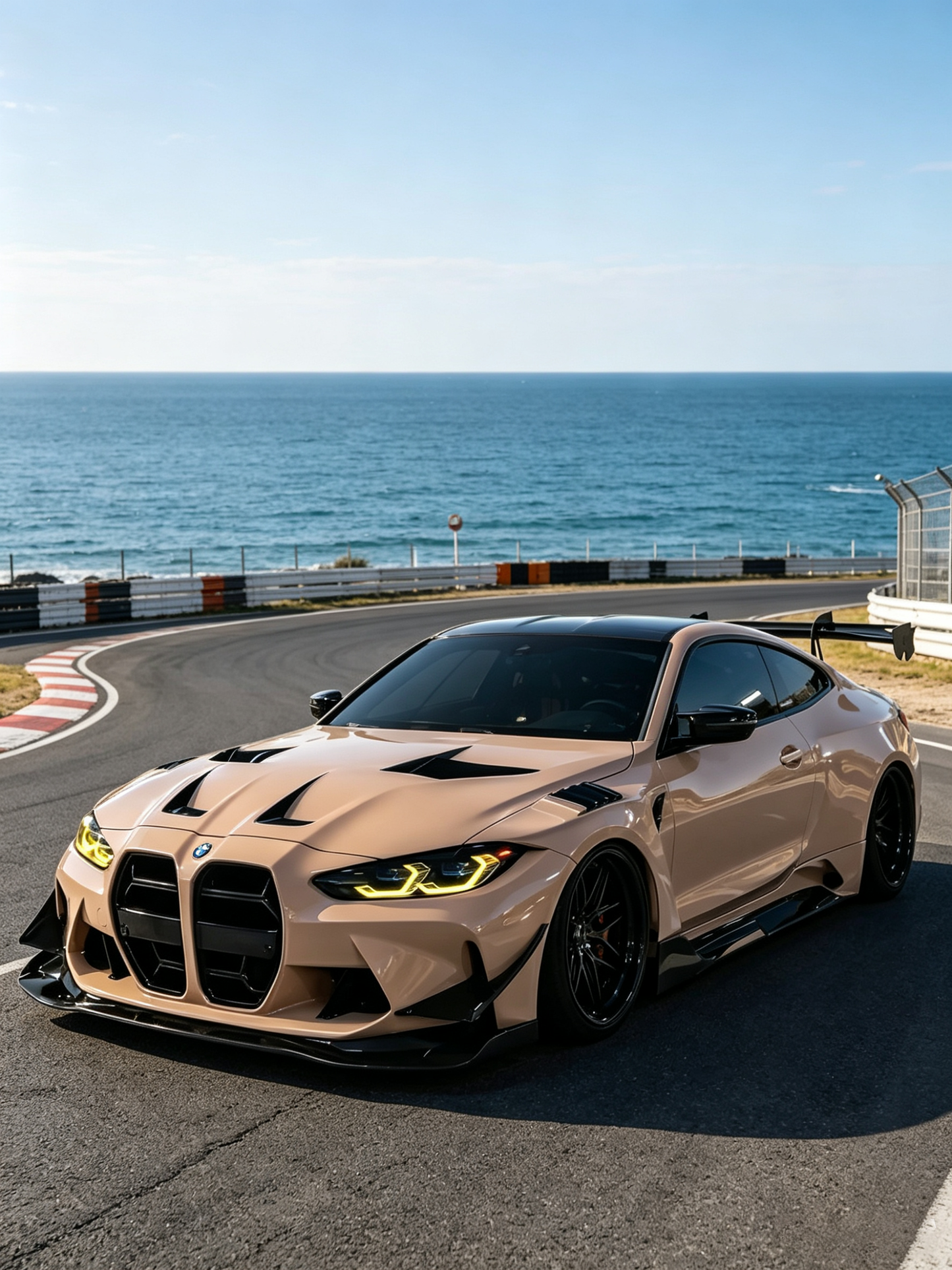 Best Car Wrapping Vinyl Honey Brown for BMW M4