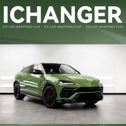 Wrapping Vinyl Olive Green Car Sticker