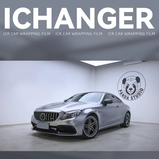 Vinyl Wrapping Satin Metallic Titanium Grey