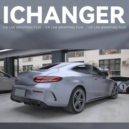 Vinyl Wrapping Satin Metallic Titanium Grey