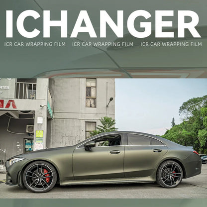 Wrapping Film Matte Metallic Mysterious Green