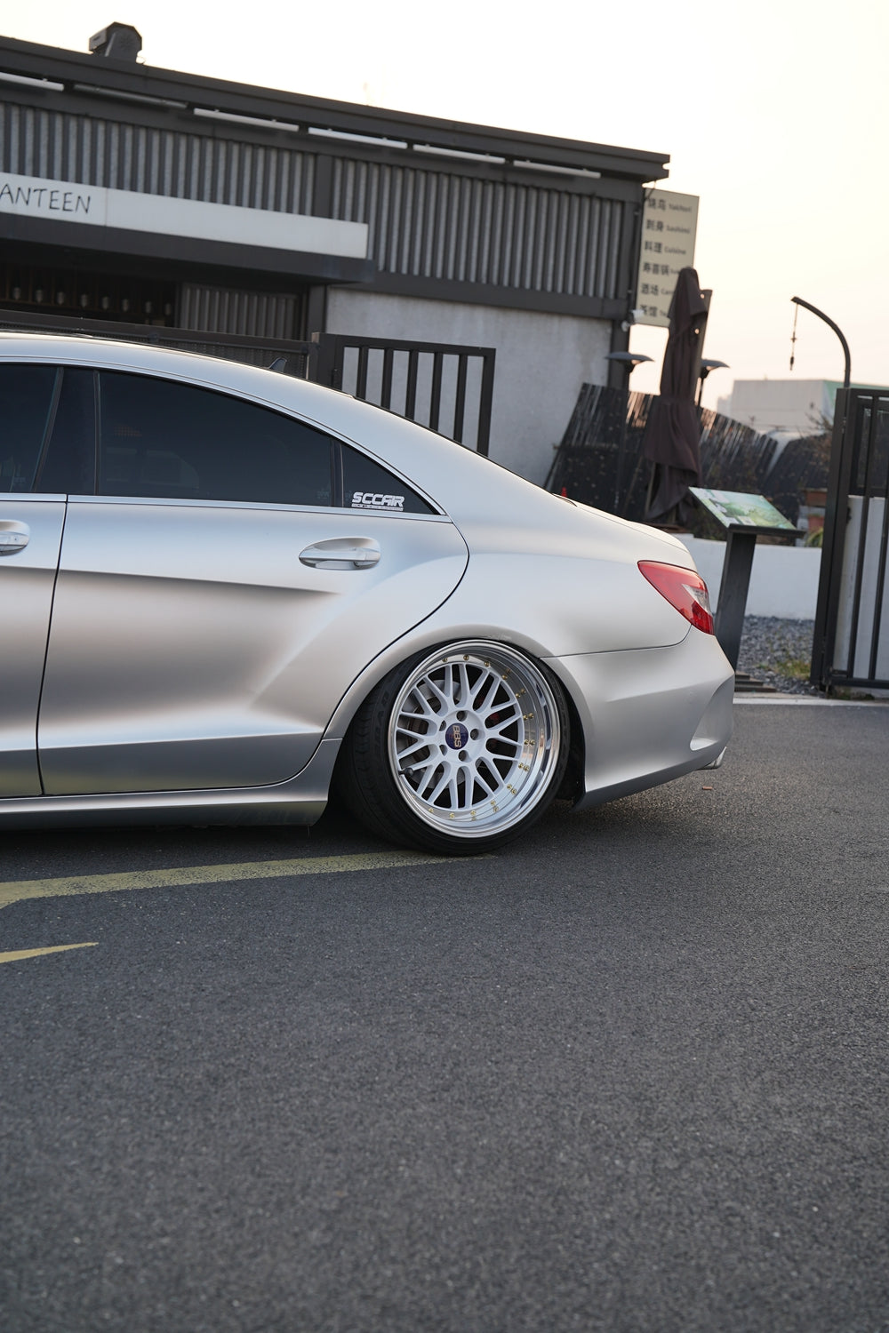 Ichanger Special Car Wrap PPF Alexander Silver for Mercedes Benz