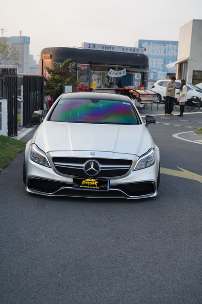 Ichanger Special Car Wrap PPF Alexander Silver for Mercedes Benz