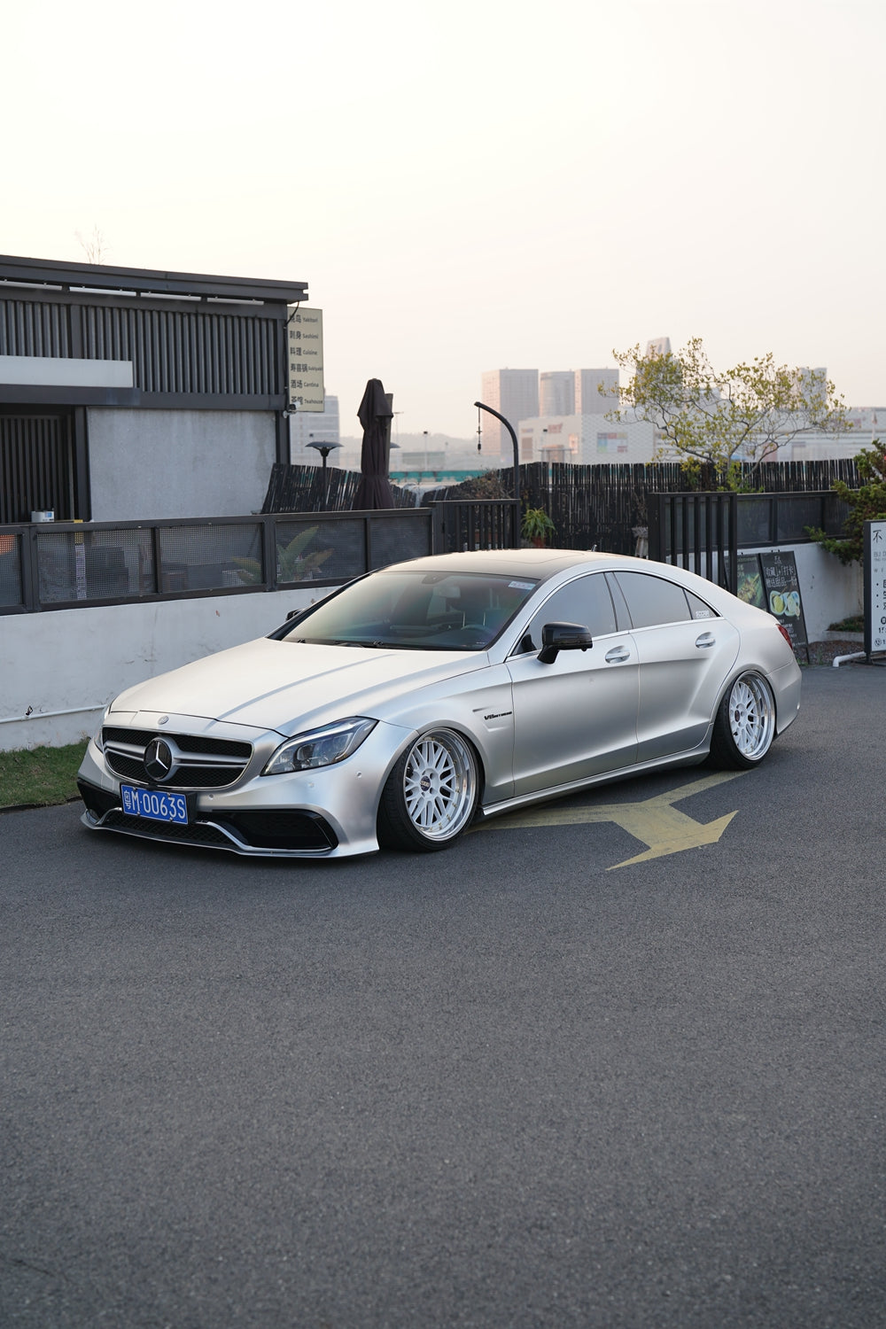 Ichanger Special Car Wrap PPF Alexander Silver for Mercedes Benz