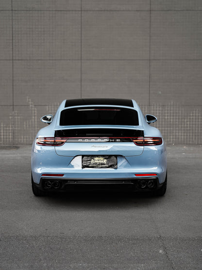 Best Car Wrapping in Los Angeles PPF Rain Blue for Porsche