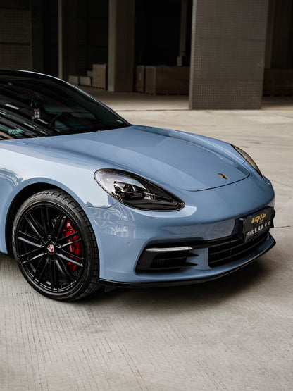 Best Car Wrapping in Los Angeles PPF Rain Blue for Porsche