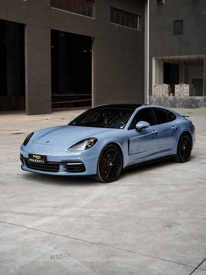 Best Car Wrapping in Los Angeles PPF Rain Blue for Porsche