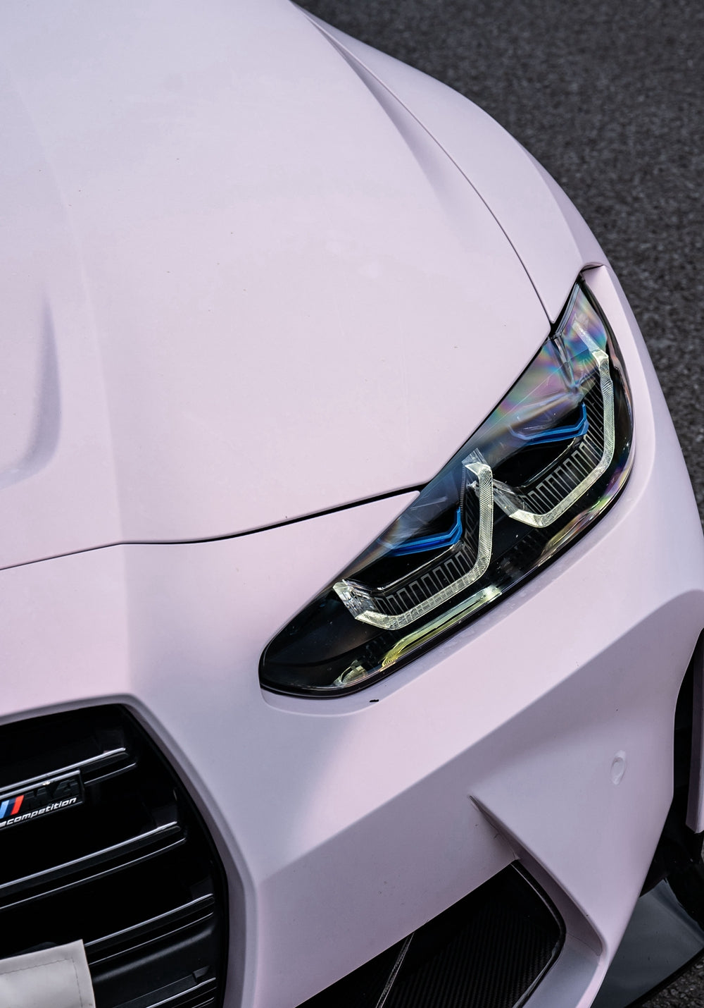 Vinyl Wrap Gloss Pear White To Pink