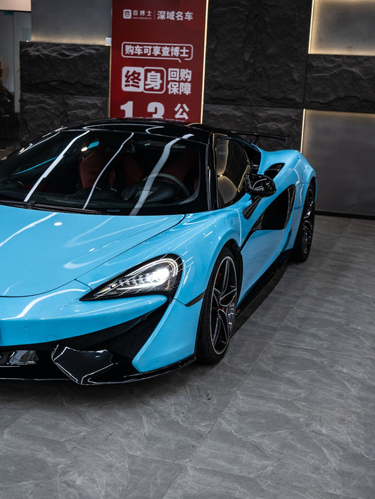 Vinyl Wrap Super Gloss Ice Cream Blue