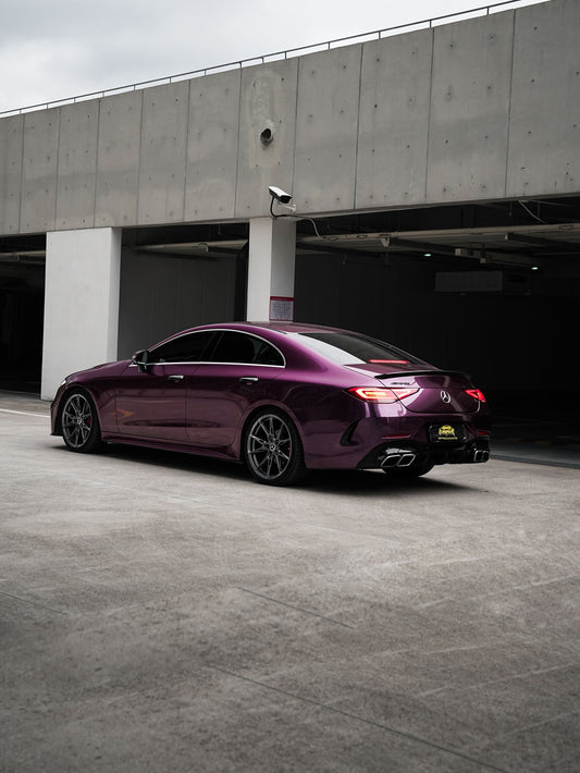 Vinyl Wrap Siberia Purple For Mercedes Benz GLS