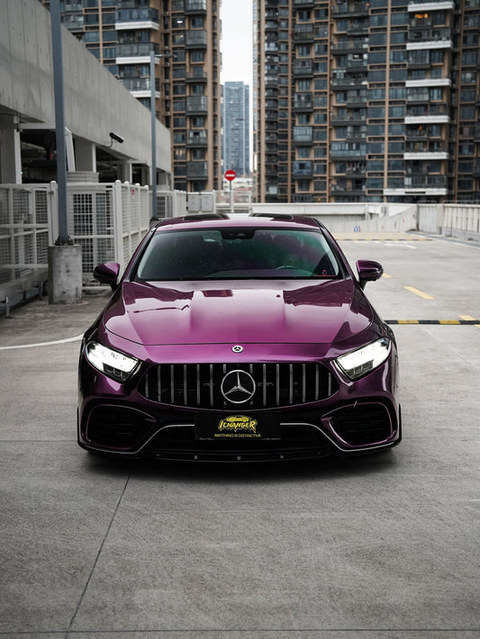Vinyl Wrap Siberia Purple For Mercedes Benz GLS