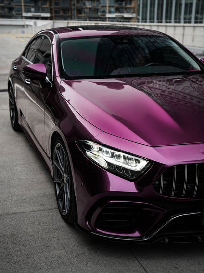 Vinyl Wrap Siberia Purple For Mercedes Benz GLS
