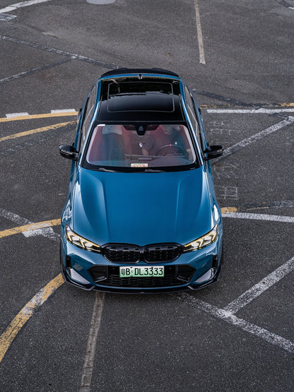 Vinyl Wrap Butterfly Blue