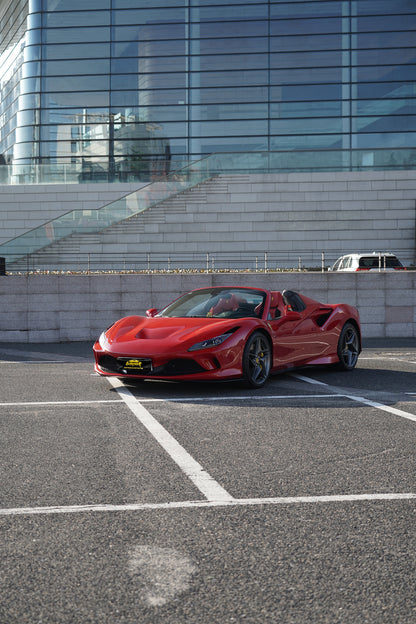 Vinyl Wrap Super Gloss Ferrari Red
